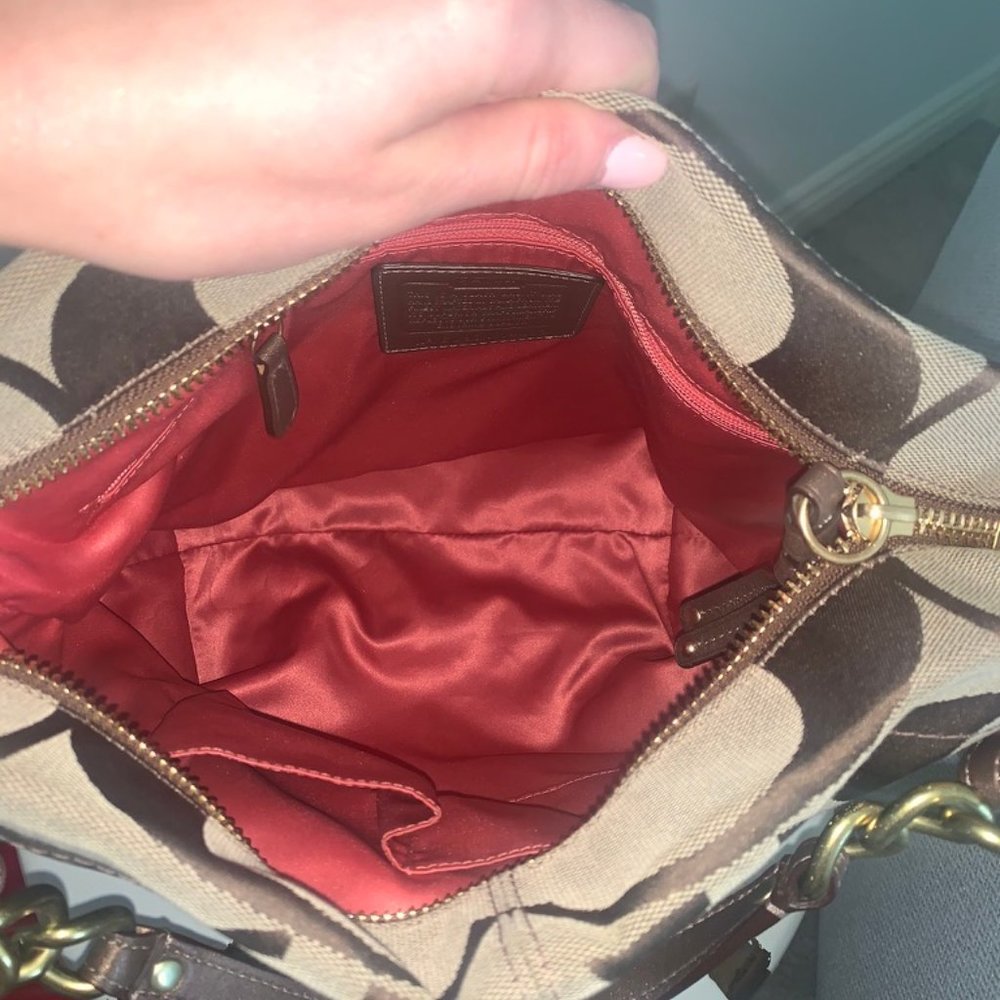 Authentic Coach Purse - Picture 7 of 8